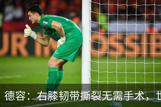 德容：右膝韧带撕裂无需手术，世界杯期间带伤出战